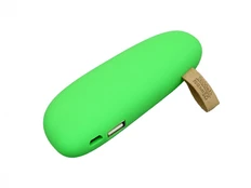 Внешний аккумулятор в форме камня Stone, 2600 mAh, зеленый фото