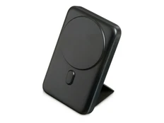 Внешний аккумулятор беспроводной магнитный Qjet GenerIQ, 10000 мАч, черный фото