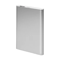 Внешний аккумулятор Bizzon OMG Al 4, 4000 мАч, серебристый фото