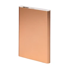 Внешний аккумулятор Bizzon OMG Al 4, 4000 мАч, золотистый фото