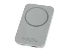 Внешний аккумулятор магнитный Qjet MagnetIQ, 5000 mAh, серый фото