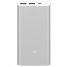 Внешний аккумулятор Mi Power Bank 2S, 10000 mAh, серебряный фото