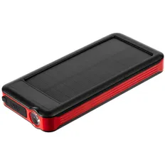 Внешний аккумулятор с беспроводной зарядкой Holiday Maker Wireless, 10000 mAh, красный фото