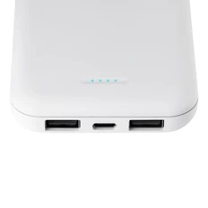 Внешний аккумулятор Sirius Soft Light Type-С с подсветкой, 10000 mAh, белый фото