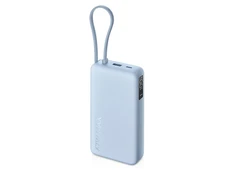 Внешний аккумулятор со встроенным кабелем Xiaomi 67W Power Bank Integrated Cable, 20000 mAh, голубой фото