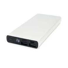 Внешний аккумулятор в металлическом корпусе Höginn, 10000 mAh, серый фото