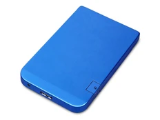 Внешний жесткий диск на 1 Тб Saturn, синий фото
