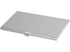 Визитница Peking, серебристая фото