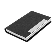 Визитница «Тайм», черная фото