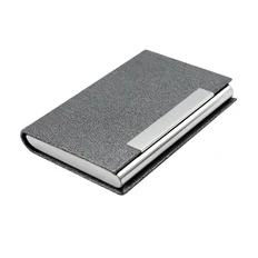 Визитница «Тайм», серая фото