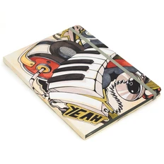 Записная книжка в клетку «Граффити» А5, мультиколор фото