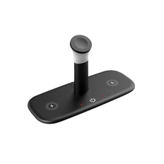 Зарядная станция настольная беспроводная Bridge с лампой, черная фото