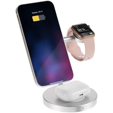 Зарядная станция Orbis, серебристая фото