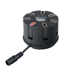 Зарядное устройство автомобильное Rombica Auto MC17, черное фото