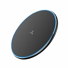 Зарядное устройство беспроводное Accesstyle Stone, 15W, черное фото