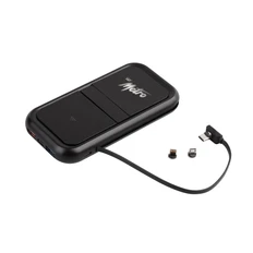 Зарядное устройство беспроводное с подсветкой логотипа Fast & Furious, 10000 mAh, черное фото