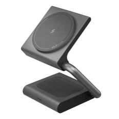 Зарядное устройство беспроводное VLP Zen Charger 2 в 1, черное фото