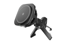 Зарядное устройство-держатель автомобильное Olmio ICE Cool 15W, черное фото
