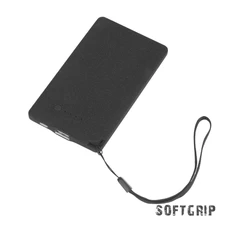 Зарядное устройство Powerfolio Камень, 4000 mAh, подарочная коробка, черное фото