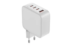 Зарядное устройство сетевое Olmio 100W, белое фото