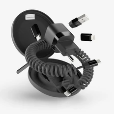 Зарядное устройство Vonmahlen Allroundo GaN, черное фото