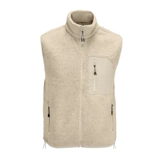 Жилет унисекс Sol's Fury BW, бежевый фото