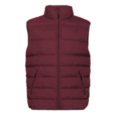 Жилет утепленный мужской Stan, 210T, бордовый фото