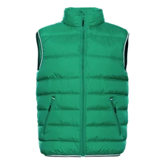 Жилет утепленный мужской Stan 82, 210T, зеленый / серый фото