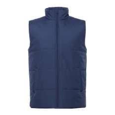 Жилет утепленный унисекс Stan 90, 130 г/м2, темно-синий фото