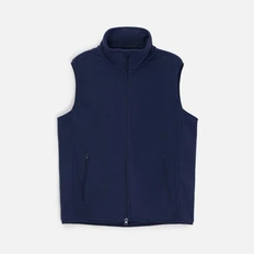 Жилет флисовый унисекс Stride Ben Mac, темно-синий фото