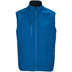 Жилет мужской Sol's Falcon BW, ярко-синий фото