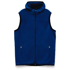 Жилет с капюшоном унисекс Stride Gotland, синий фото