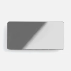 Значок Magnet Matto, глянцевый, серебристый фото