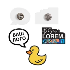 Значок металлический Essence, на заказ фото