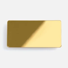 Значок Sanga Matto, глянцевый, золотистый фото