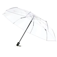 Зонт автоматический противоштормовой Transparent, прозрачный фото