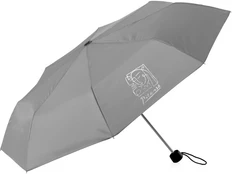 Зонт c трафаретной печатью фольгой Picau, серый фото