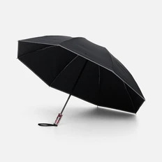 Зонт наоборот складной автоматический Futurum, черный фото