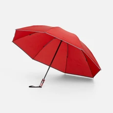 Зонт наоборот складной автоматический Futurum, красный фото