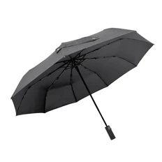 Зонт складной автоматический Forest Lotus, серый фото