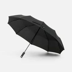 Зонт складной автоматический Regenfall, черный фото