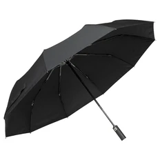 Зонт складной автоматический Forest Cardiff Safeclosing, черный фото