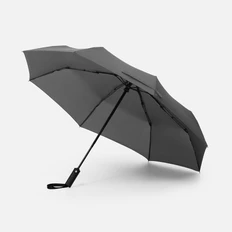 Зонт складной автоматический с плавным закрытием Molti Smooth Move, серый фото
