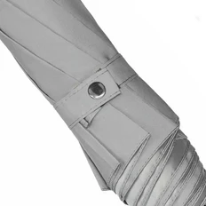 Зонт складной полуавтомат светоотражающий Reflect, серый фото