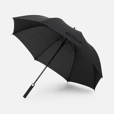 Зонт-трость  полуавтомат Simple Golf, черный фото