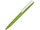 Ручка шариковая пластиковая Zorro, soft touch, зеленая / белая фото