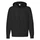 Толстовка без начеса Fruit of the loom Lightweight Hooded Sweat, черная фото