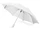 Зонт складной полуавтомат Tulsa, ярко-белый фото