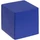Антистресс «Кубик», синий  фото