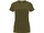 Футболка женская Roly Capri, темно-зеленая  фото